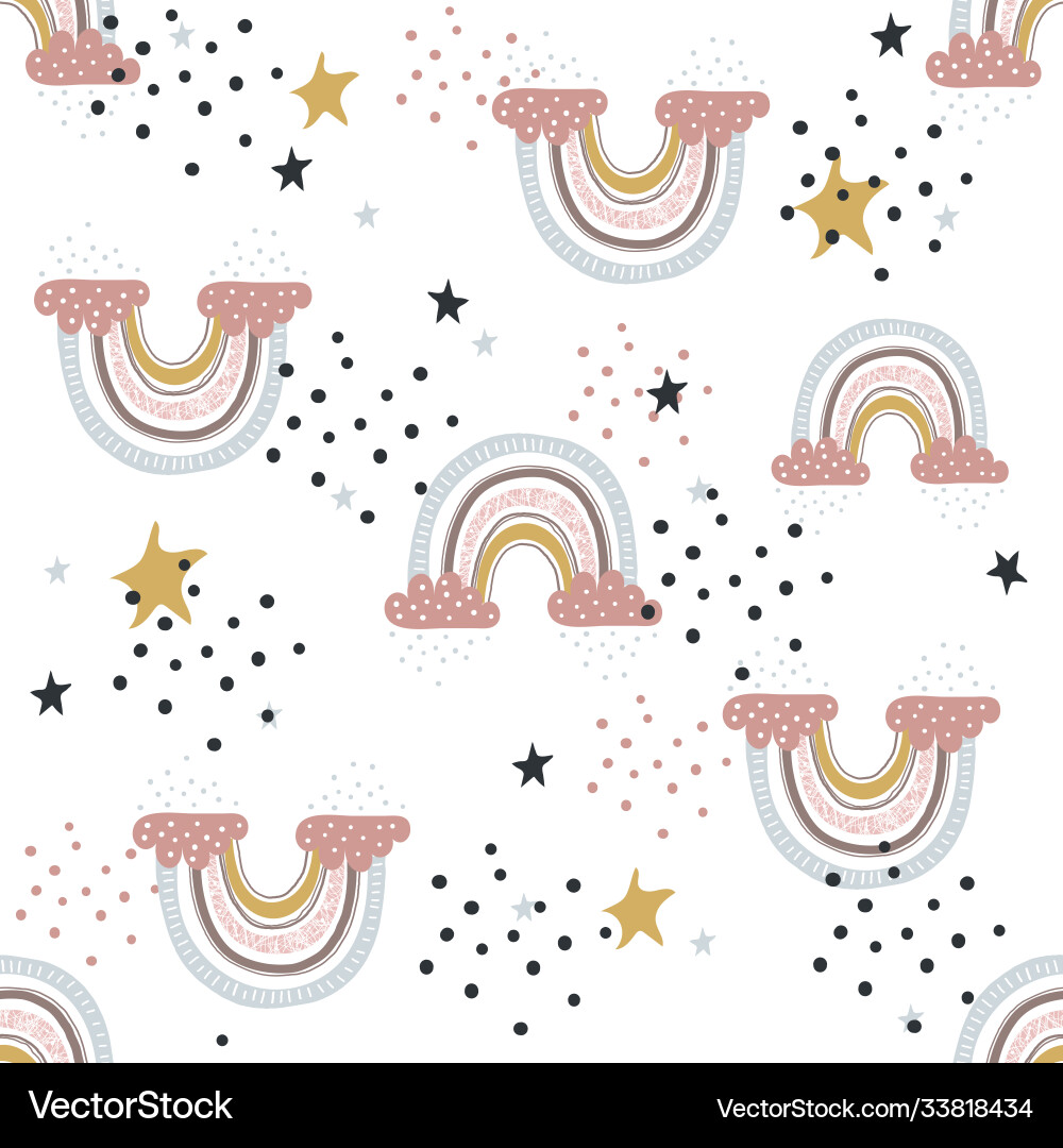 Modern minimalistic cute pattern with abstract Modern minimalistic cute pattern with abstract vector image