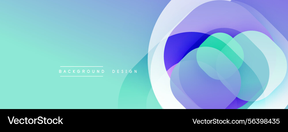 Abstract background features overlapping circles Abstract background features overlapping circles vector image