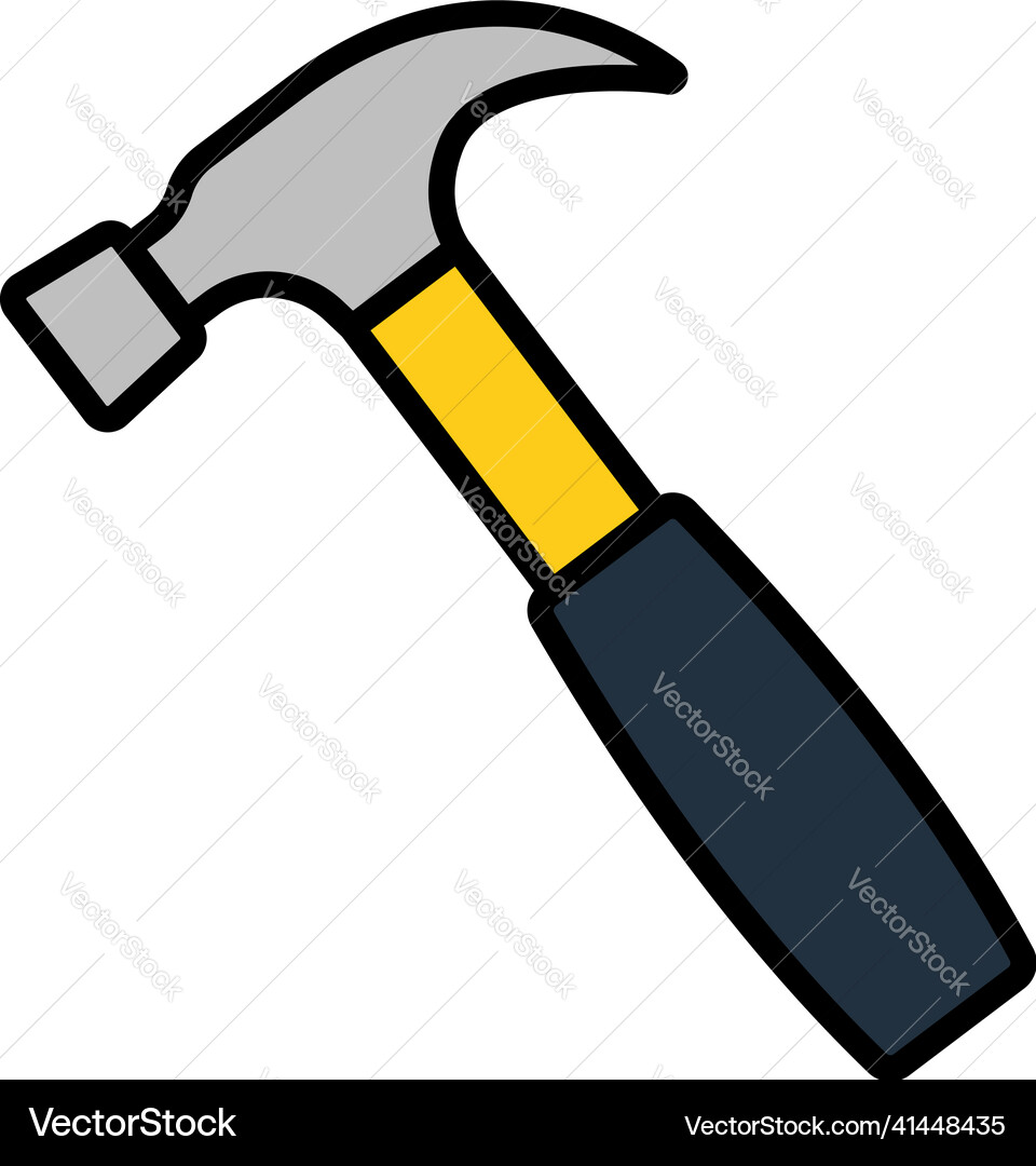 Hammer icon vector image