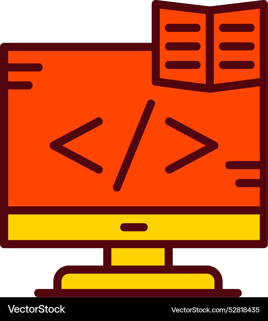 Web development icon design Vector Image