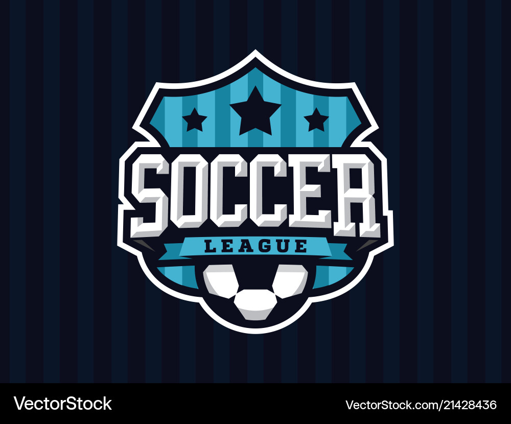 Modern professional soccer logo for sport team Modern professional soccer logo for sport team vector image