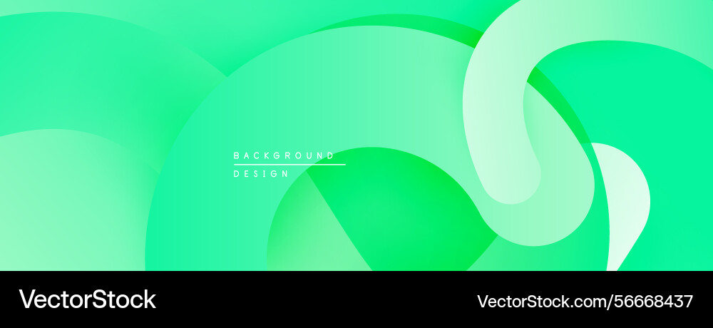Abstract green background overlapping shapes Abstract green background overlapping shapes vector image