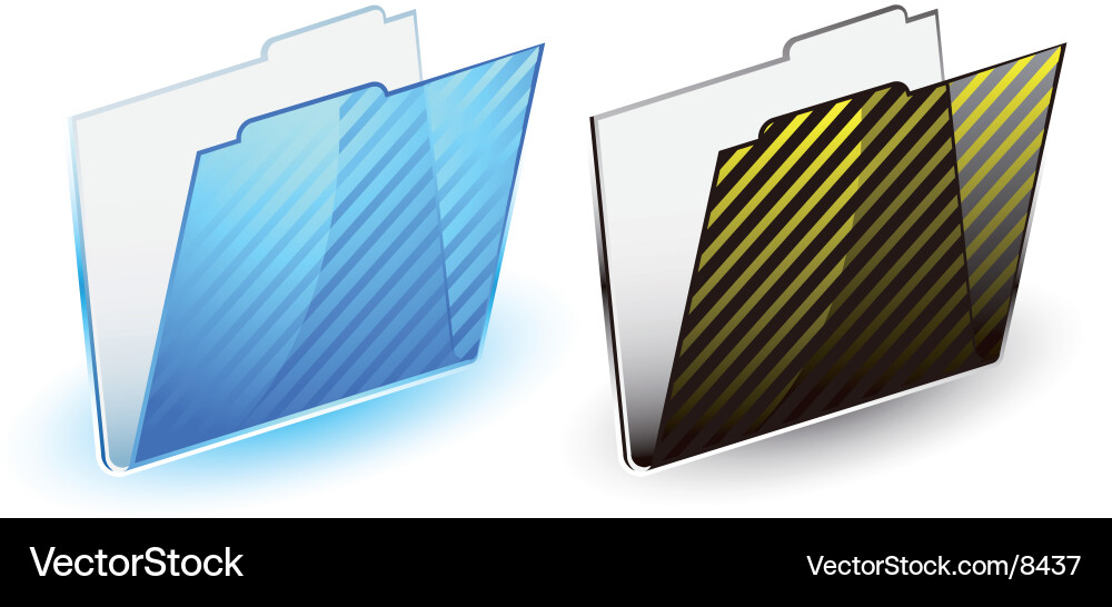 Transparent File Icon Vector Image