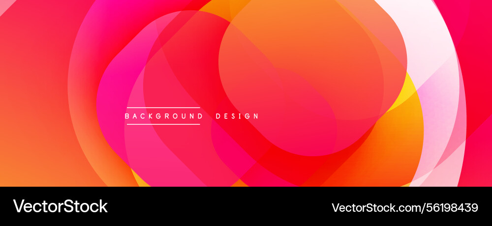 Abstract vibrant layers create dynamic Abstract vibrant layers create dynamic vector image
