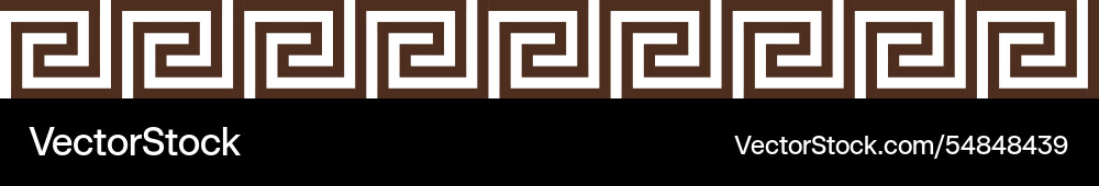 Antique Border Frame Greek Meander Traditional Vector Images (over 1,300)