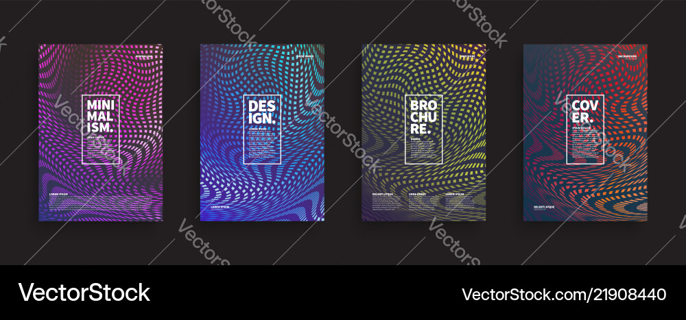 Dynamic Distortion Art Vector Image