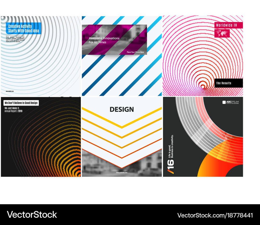 Abstract design elements for graphic layout – Royalty-Free Vector ...