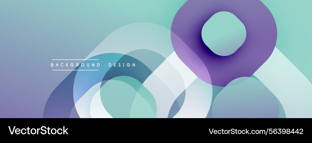Abstract composition overlapping circles soft Abstract composition overlapping circles soft Vector Image