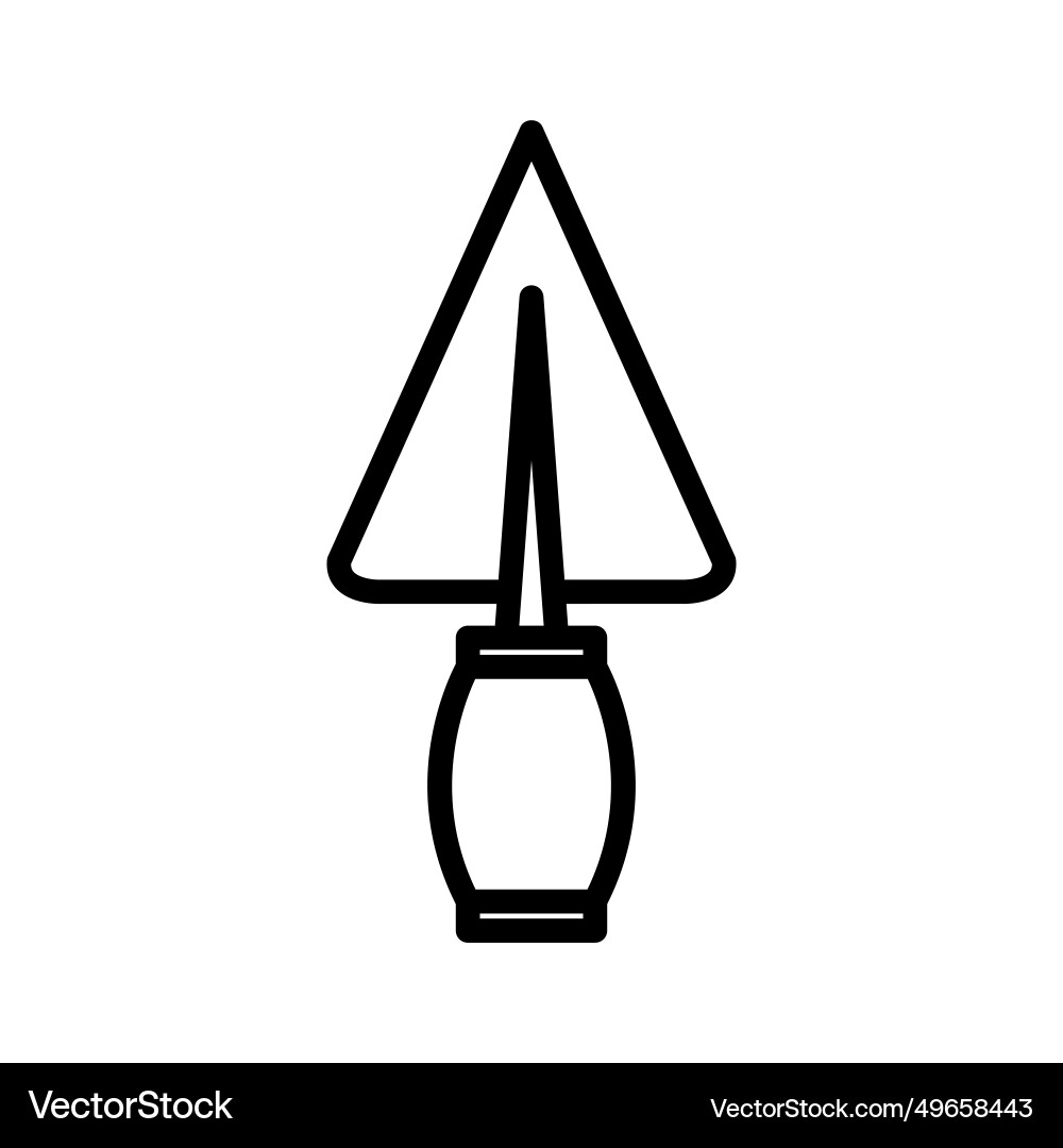 Building tools kit line icon logo image Building tools kit line icon logo image vector image