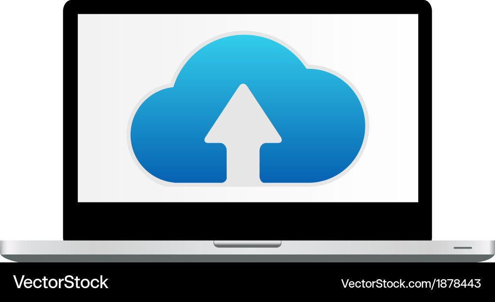Cloud Computing Icon vector image
