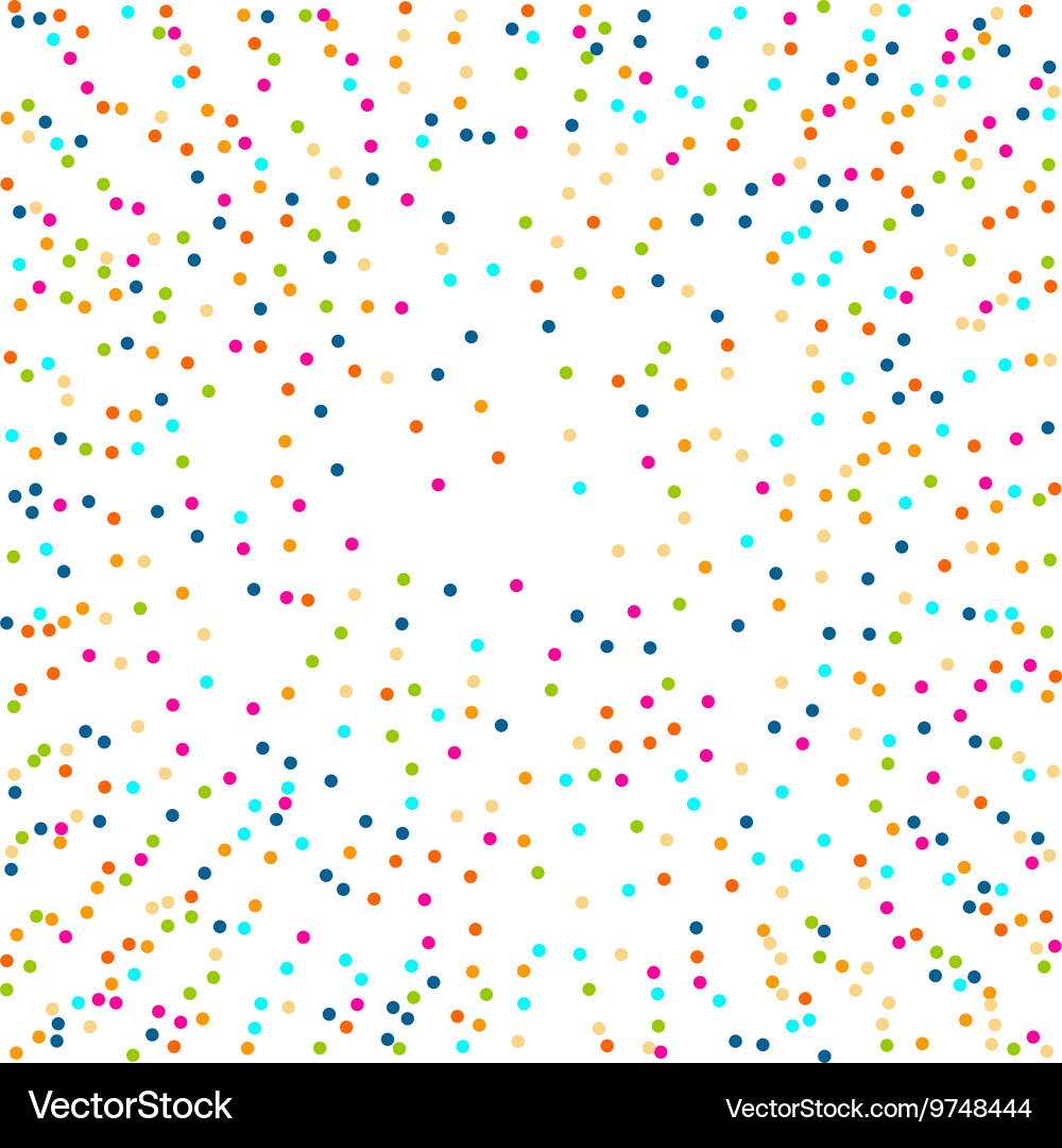 Abstract halftone design circle elements colour Vector Image