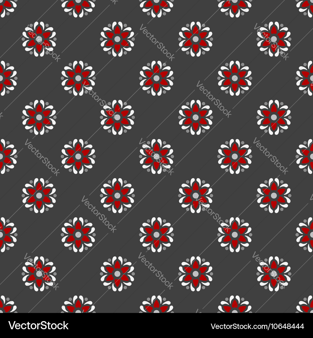Seamless background with abstract ethnic pattern Vector Image
