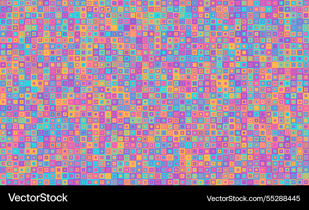 Abstract cube mosaic with structured colors Abstract cube mosaic with structured colors Vector Image