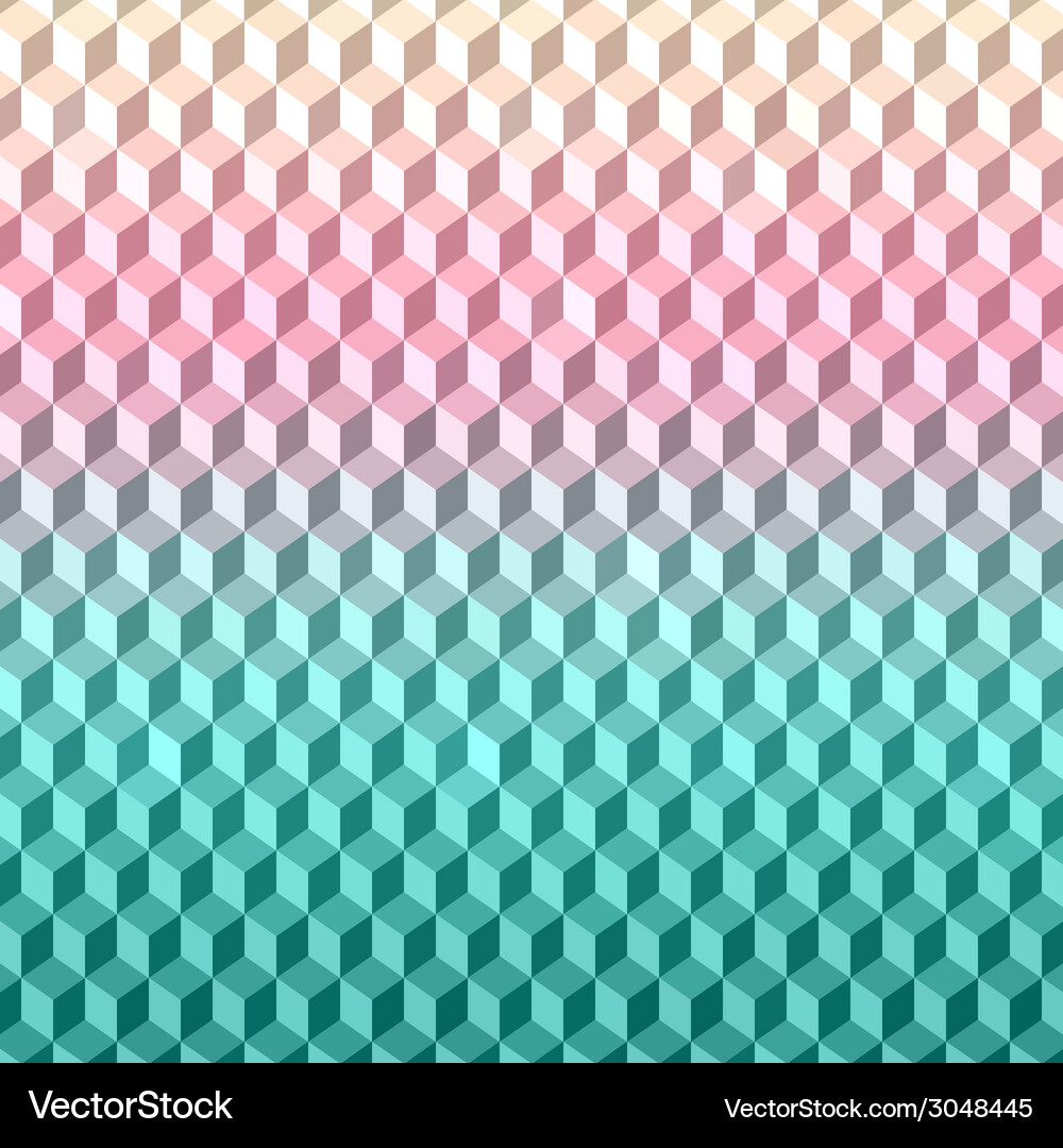 Geometric background texture 3d pattern Vector Image