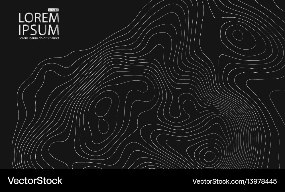 Topographic map background with space for copy Topographic map background with space for copy vector image