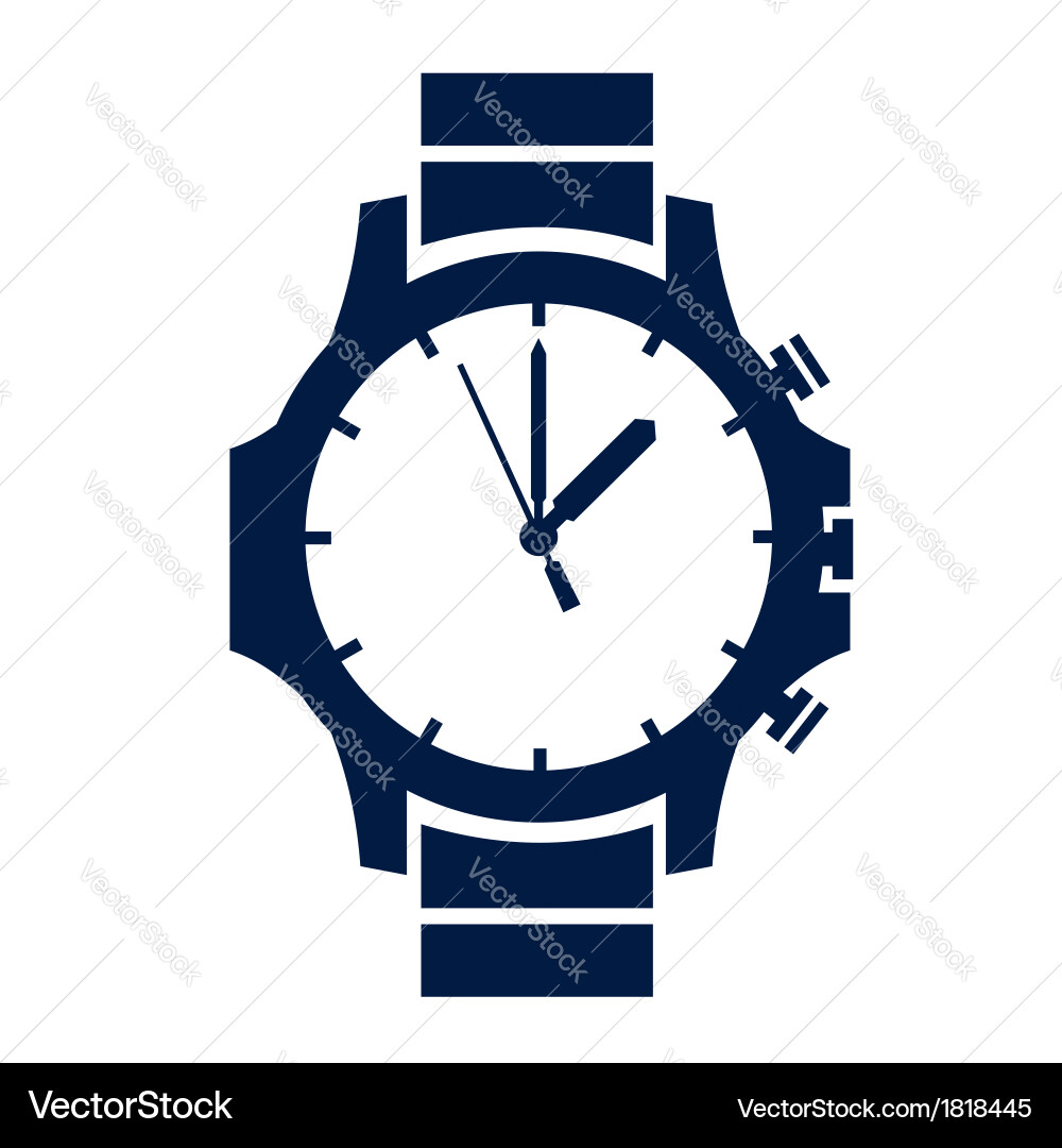 Watch icon Royalty Free Vector Image - VectorStock
