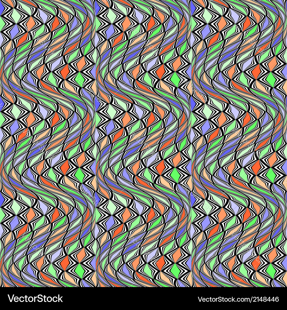 Design seamless colorful mosaic pattern Vector Image