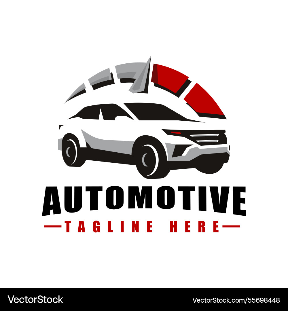 Car with speedometer Car with speedometer vector image