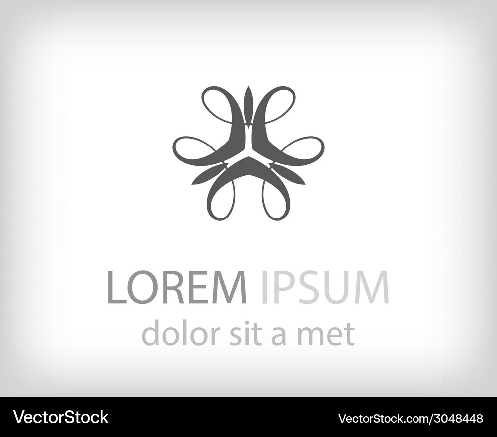 Infinite Loop Logo Template Vector Image