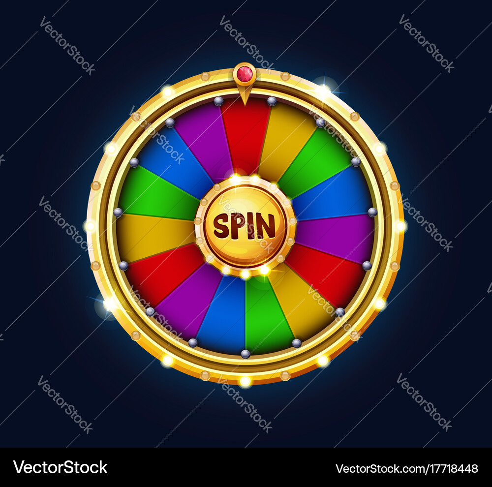 Lykkehjul symbol for Lucky spins casino