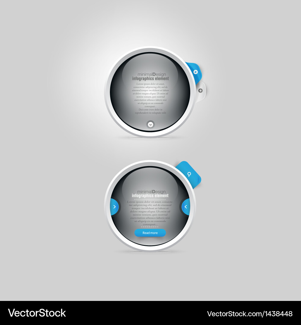 Website UI Elements & Templates vector image