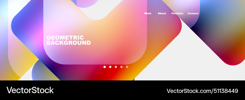 A colorful abstract background with geometric A colorful abstract background with geometric vector image