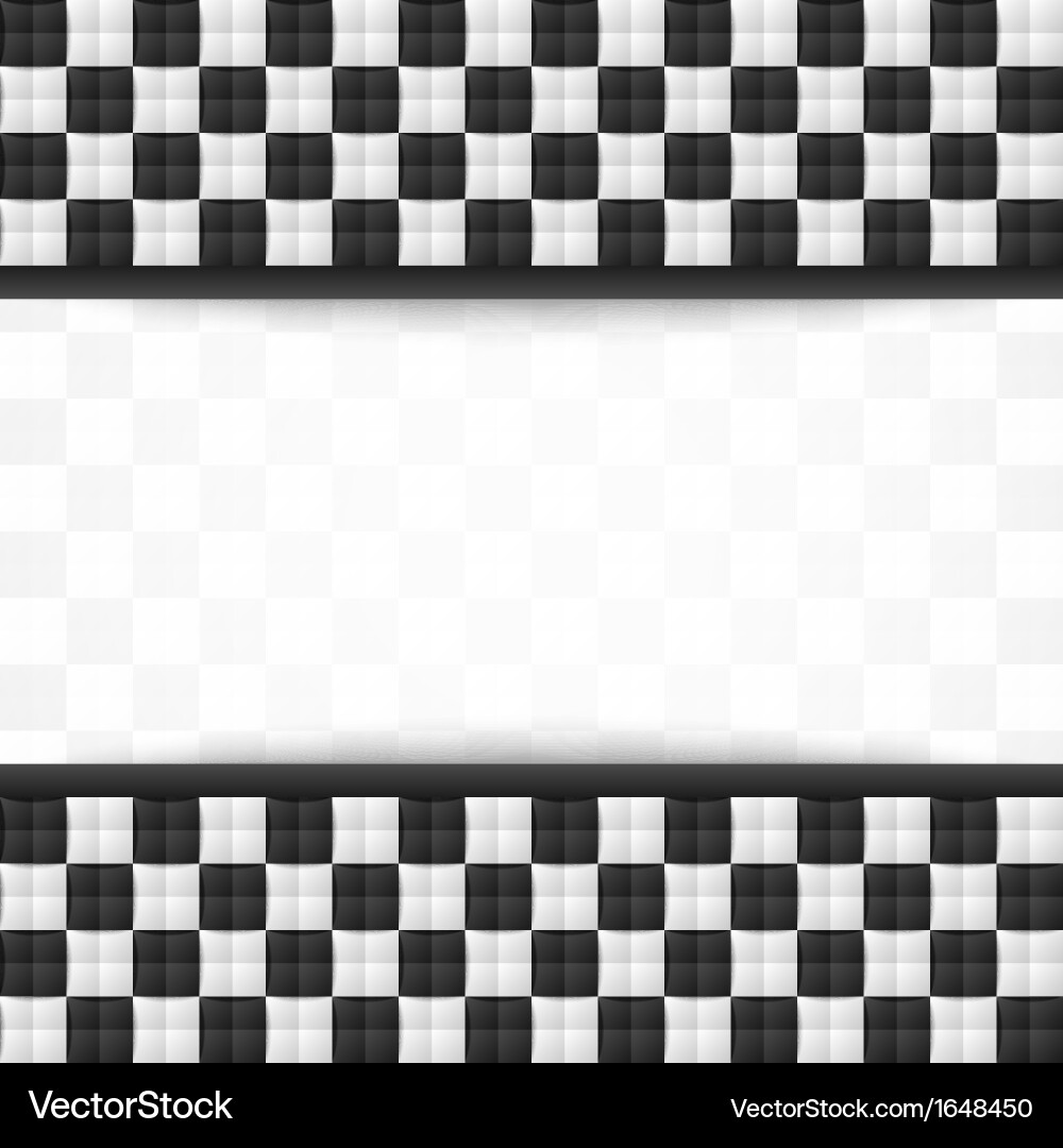 Chessboard Document Template vector image