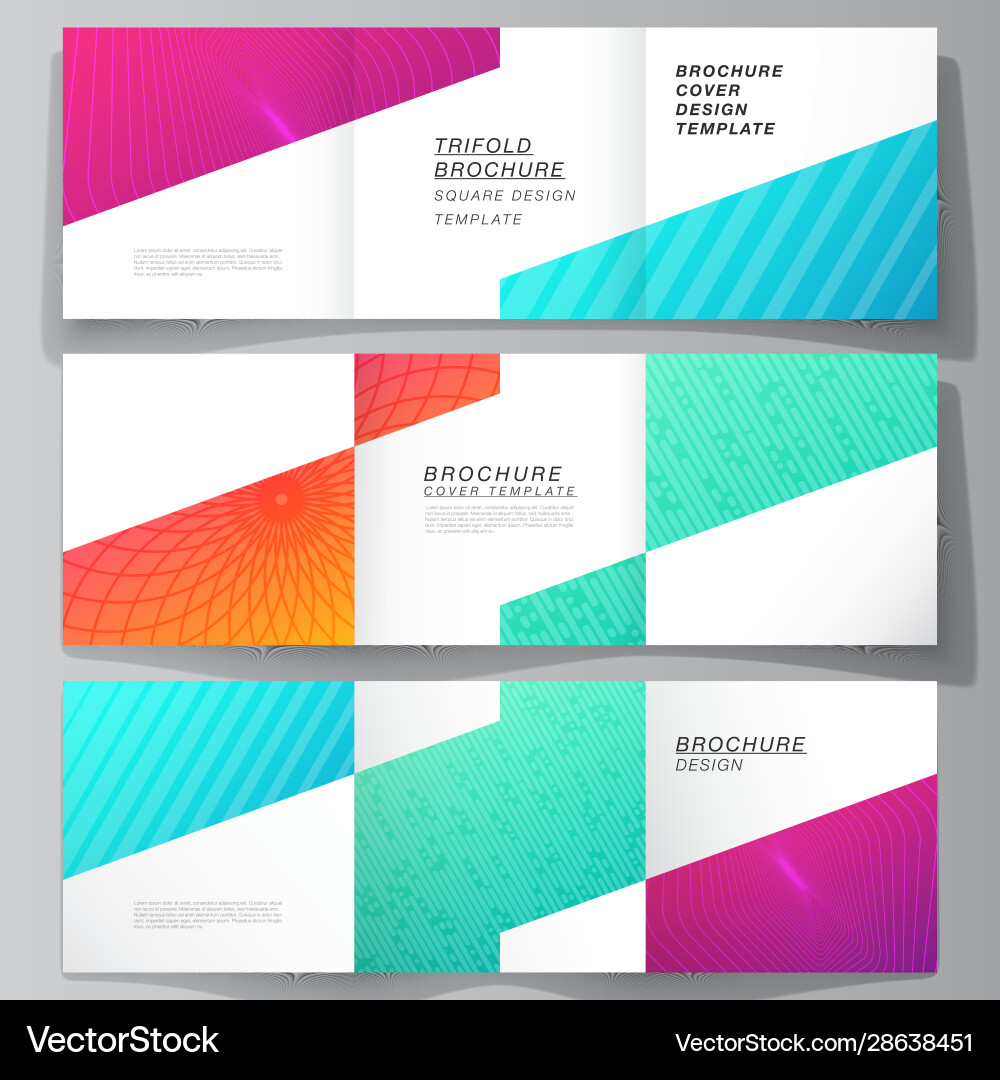 Minimal editable layout square Minimal editable layout square vector image