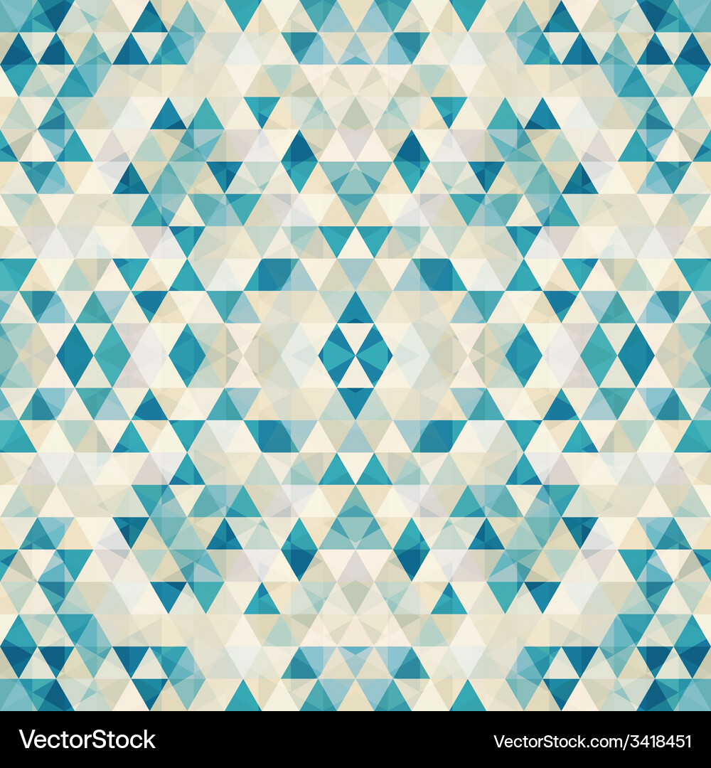 Triangular mosaic colorful background Vector Image