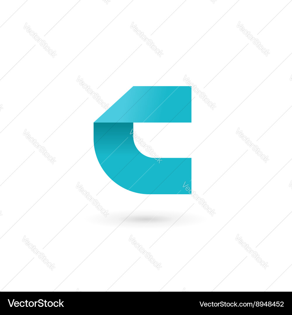 Letter c logo icon design template elements Vector Image