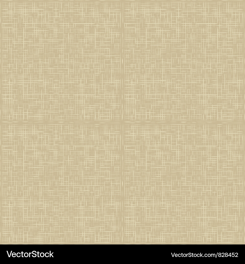 Rustic Linen Texture Vector Image