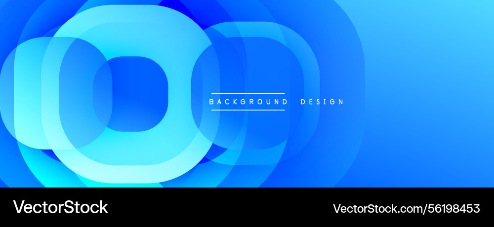 Abstract blue layers create dynamic circular Abstract blue layers create dynamic circular vector image