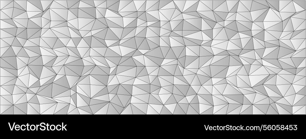 Abstract geometric pattern with triangular shapes vector image