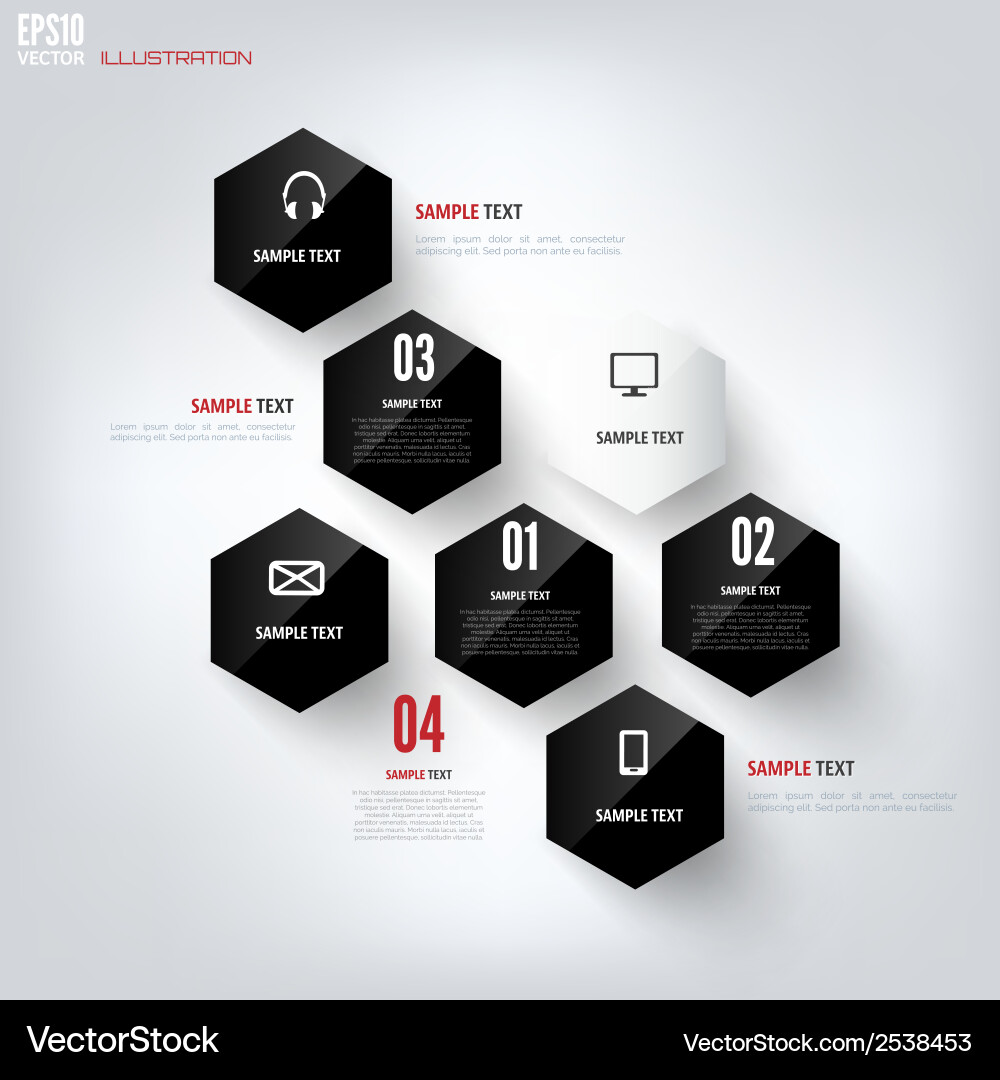 Black cloud computing background with web icons Vector Image