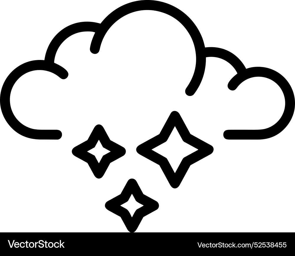 Cloud storage icon symbol image of the hosting Cloud storage icon symbol image of the hosting Vector Image