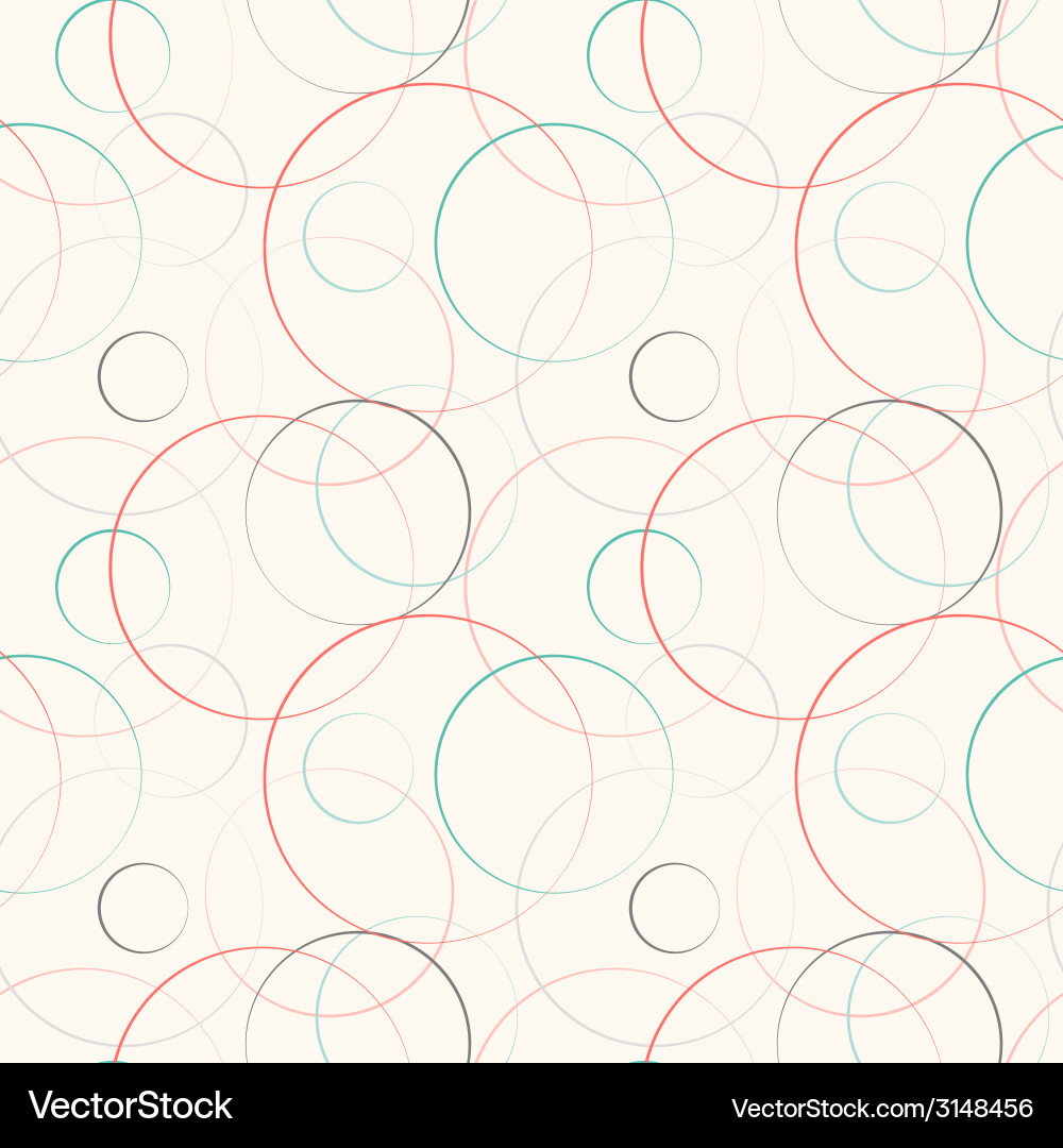Geometric Line Pattern - Circular Abstract vector image
