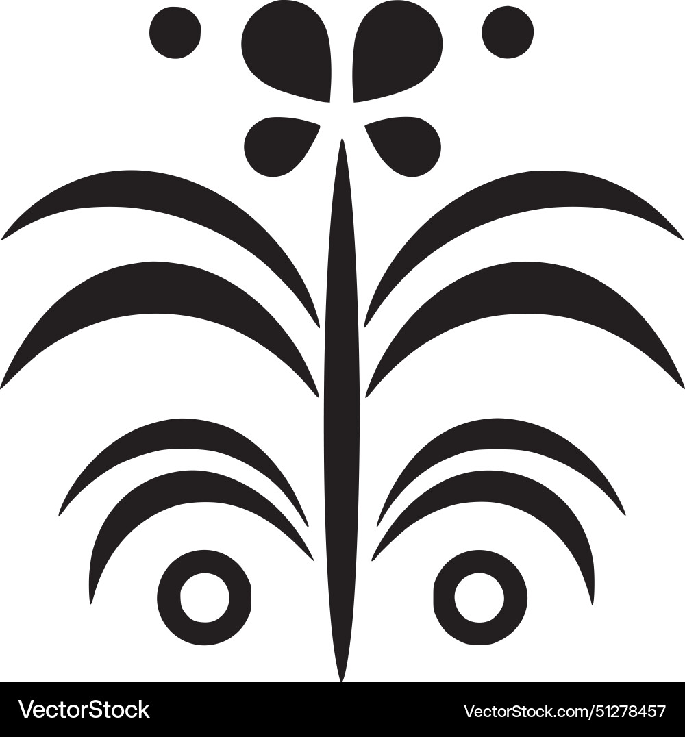 Blume - minimalistisches und flaches Logo Blume - minimalistisches und flaches Logo vektorbild