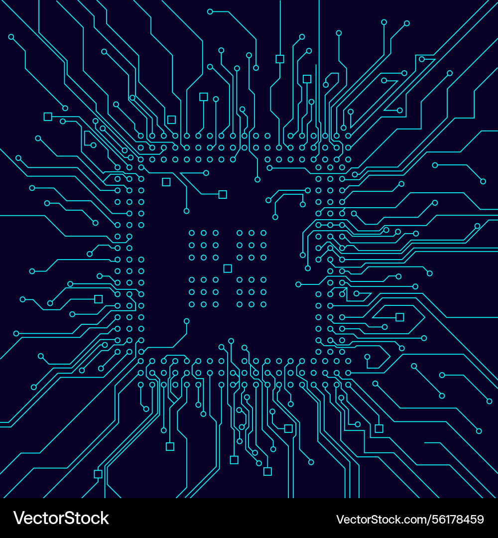High-tech technology background texture circuit High-tech technology background texture circuit vector image
