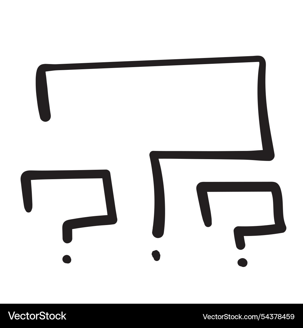Set of different question marks quest and inquire Set of different question marks quest and inquire vector image