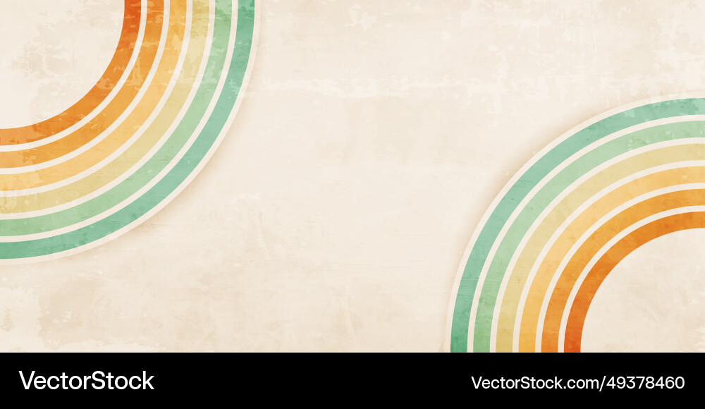 Abstract background of color lines in 70s retro Abstract background of color lines in 70s retro vector image