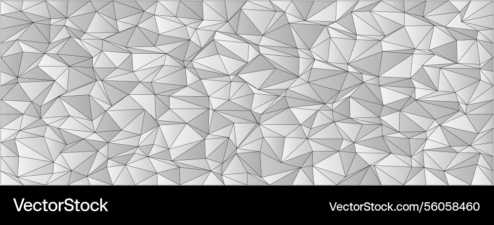 Abstract geometric pattern with triangular shapes vector image
