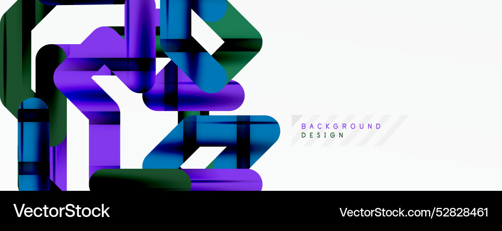 Abstract background - colorful lines composition Abstract background - colorful lines composition Vector Image