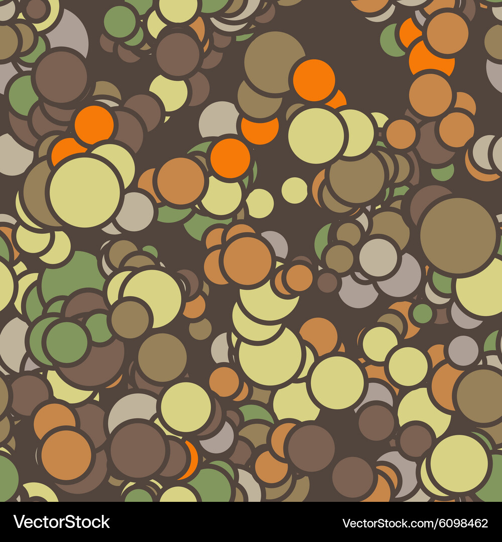 Seamless pattern colored circles Vector Image