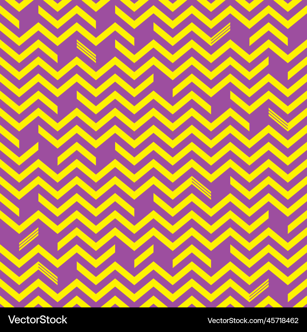 Trendy seamless zig zag pattern template Trendy seamless zig zag pattern template Vector Image