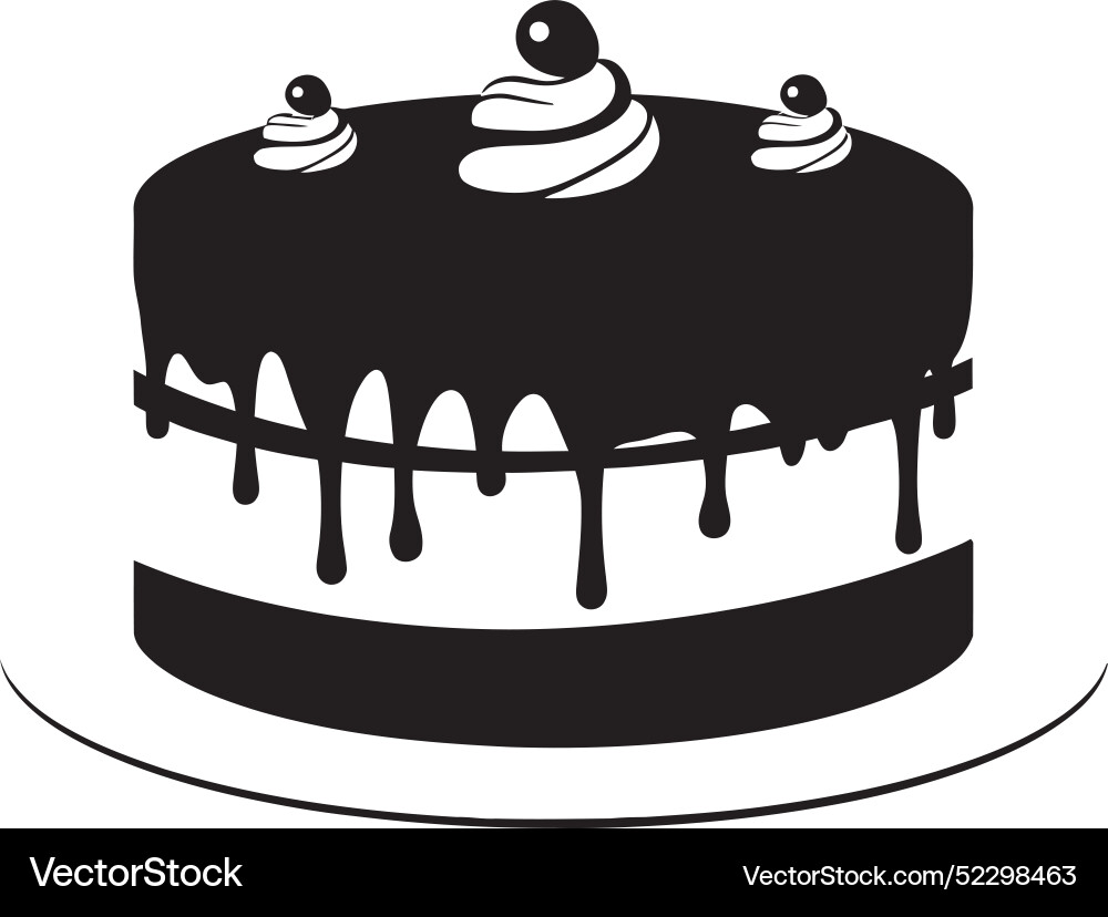 Graphite temptations cake arrayethereal noir Graphite temptations cake arrayethereal noir Vector Image