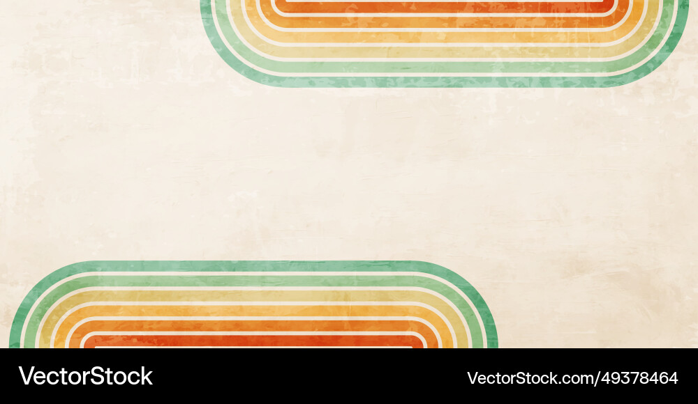 Abstract background of color lines in 70s retro Abstract background of color lines in 70s retro vector image