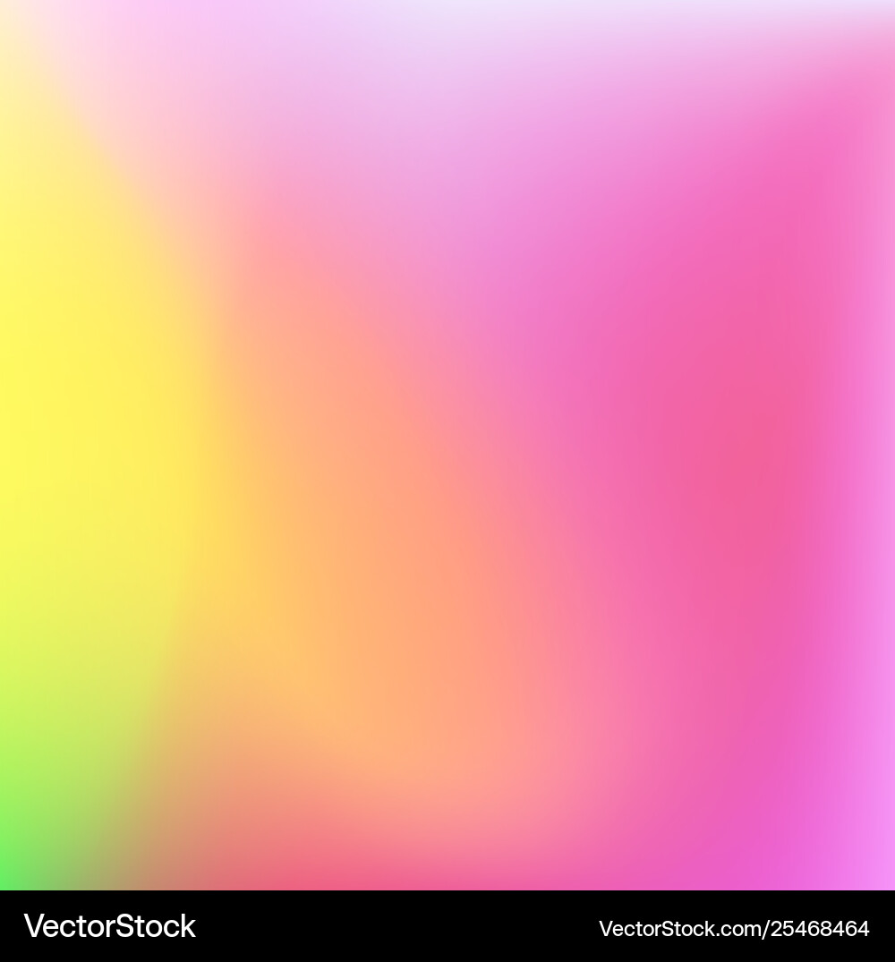 Bright colors gradient abstract soft background vector image