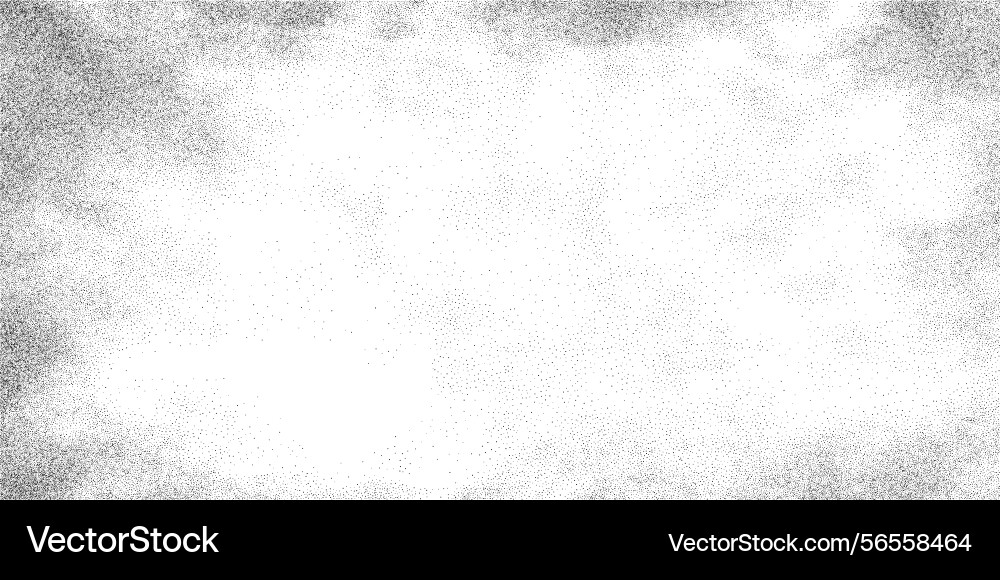 Grainy stipple gradient with scattered particles Grainy stipple gradient with scattered particles vector image