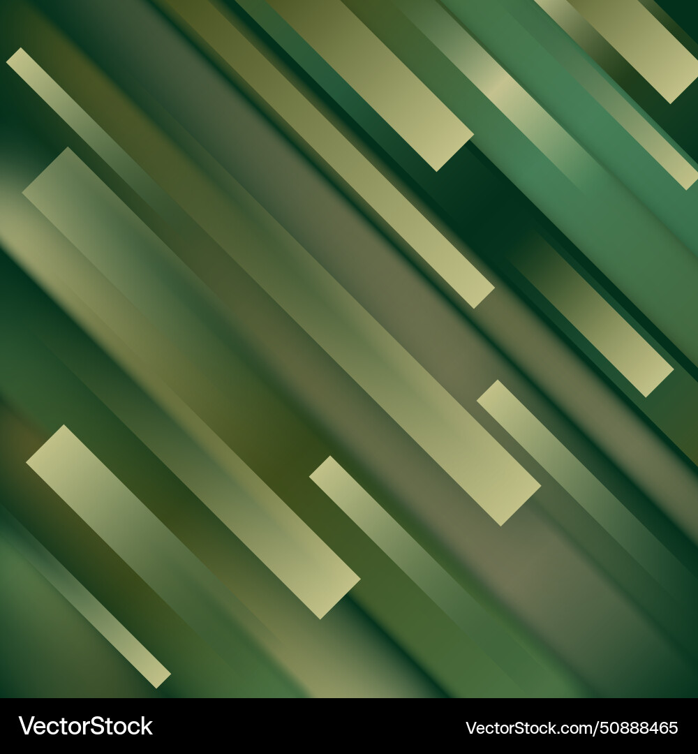 Background of green rectangles with a gradient vector image