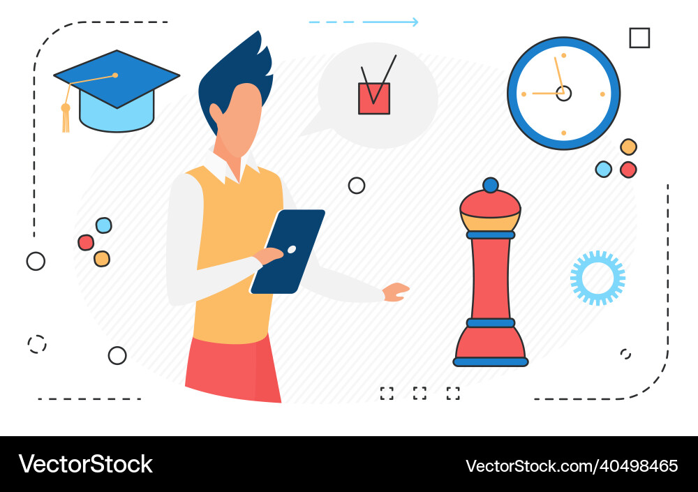 Task Resolution & Problem Solving vector image